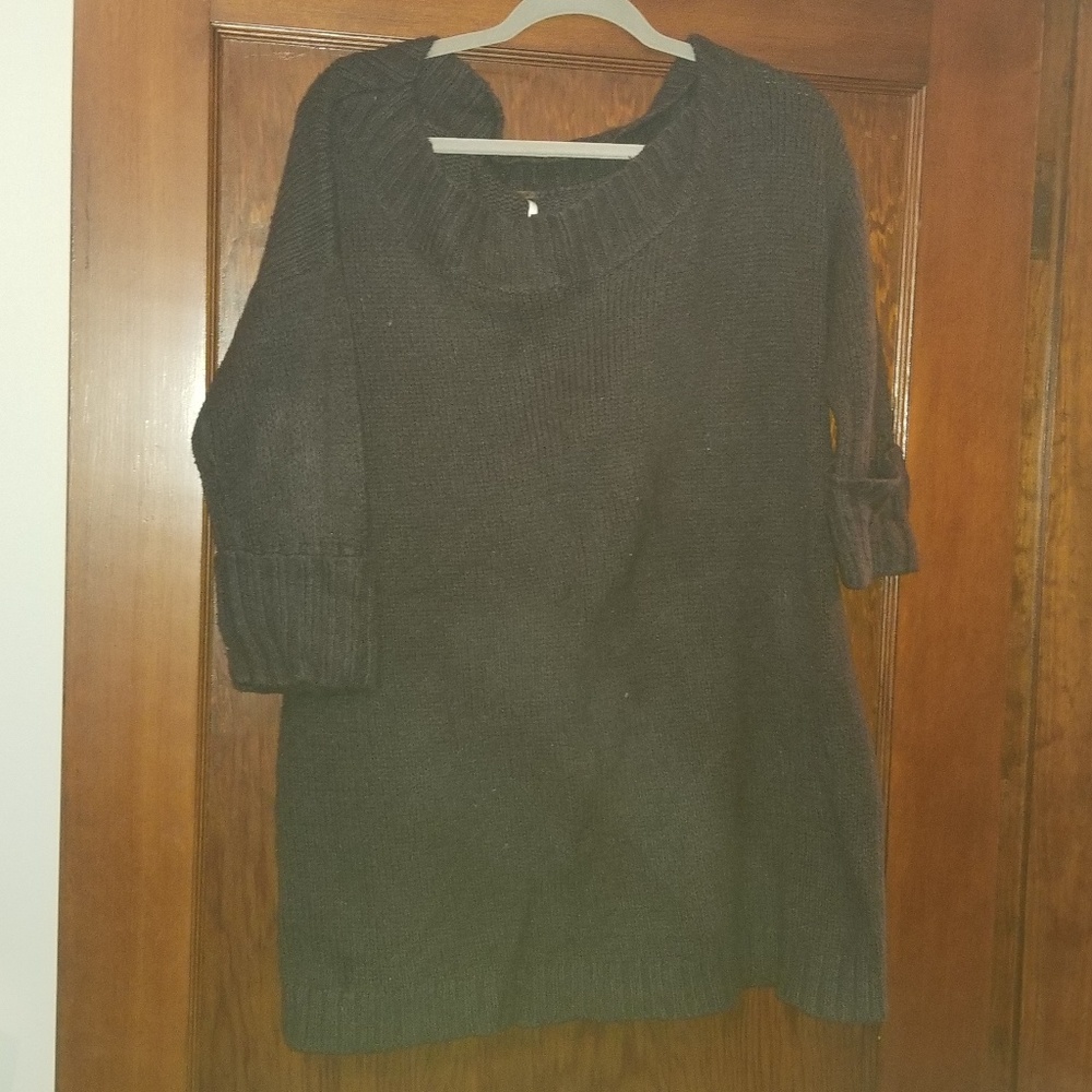 Free ppl oversized off the shoulder sweater